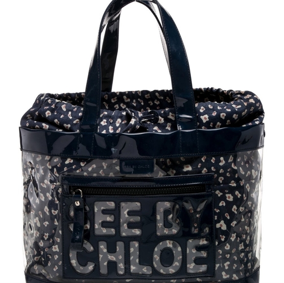 See By Chloe Handbags - See By Chloe Navy Tote Bag